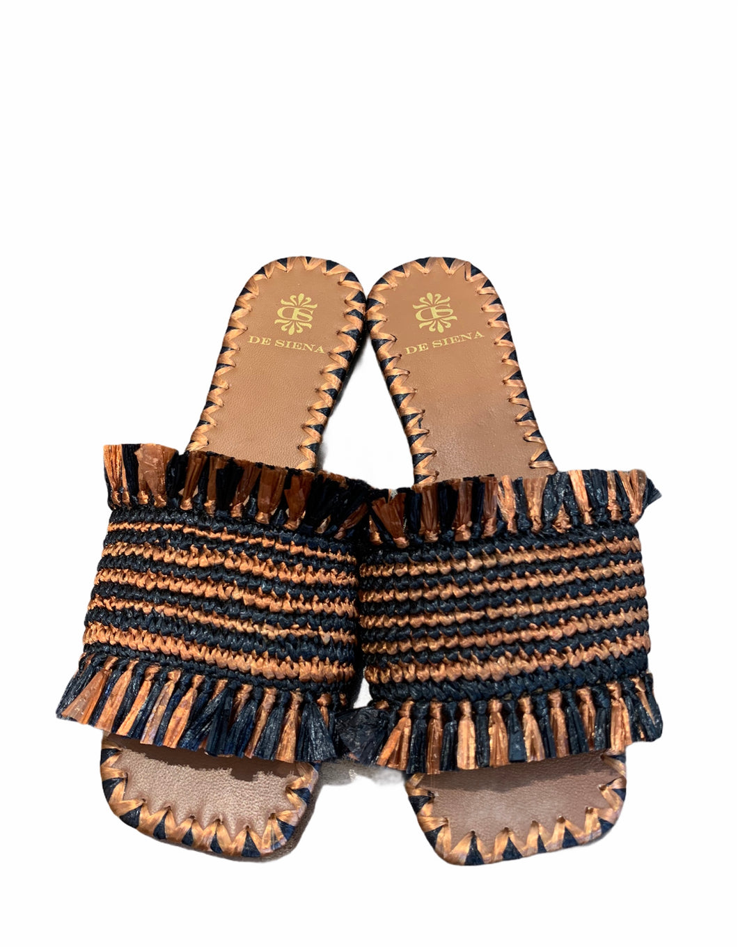 Flats De Siena Rafia bicolor